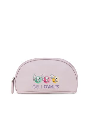 Cosmetiquera Mediana Peanuts x Oe color Lila