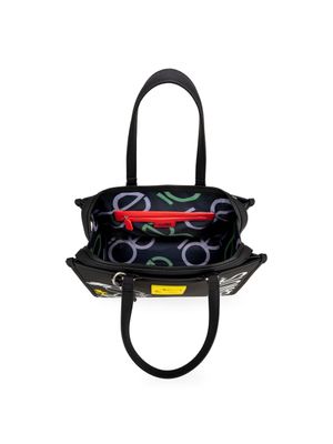 Bolsa Satchel Grande Peanuts x Oe color Negro