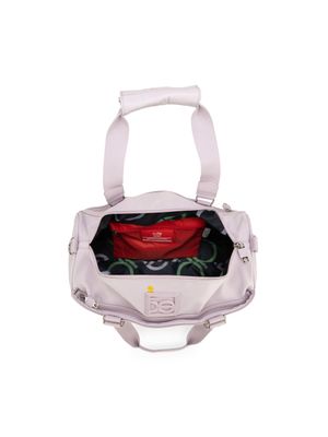 Duffle Bag Mediana Peanuts x Oe color Lila