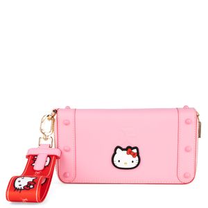 Cartera Grande Cierre Doble Oe x Hello Kitty color Rosa