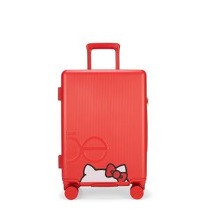 Maleta Chica 20 Plg De Cabina Oe x Hello Kitty color Rojo