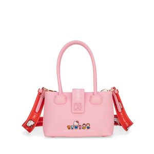Bolsa Satchel Chica Oe x Hello Kitty color Rosa