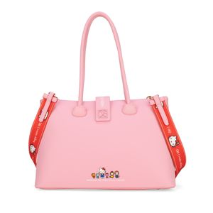 Bolsa Satchel Grande Oe x Hello Kitty color Rosa