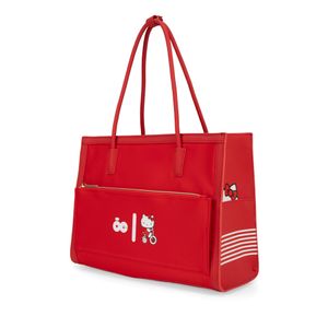 Bolsa Tote Grande Oe x Hello Kitty color Rojo