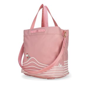 Pañalera Tote  Grande Oe x Hello Kitty color Rosa