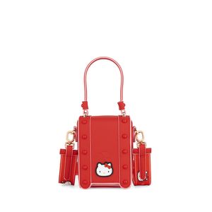 Bolsa Briefcase Chica Oe x Hello Kitty color Rojo