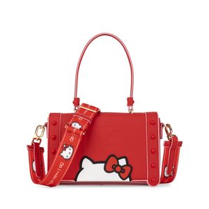 Bolsa Briefcase Grande Oe x Hello Kitty color Rojo
