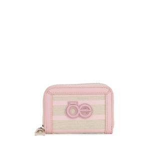 Cartera Chica Cierre Sencillo Con Color Rosa