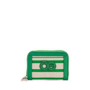Cartera Chica Cierre Sencillo Con Color Verde