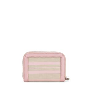 Cartera Chica Cierre Sencillo Con Color Rosa