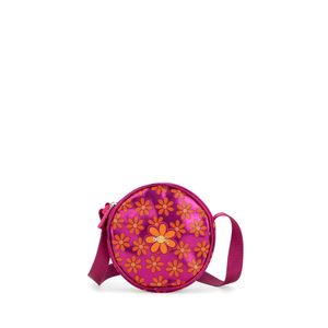 Bolsa Crossbody Mediana Circular Color Rosa