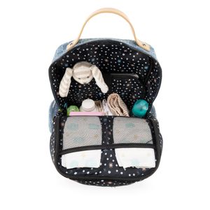 Pañalera Mochila Con Accesorios Colos Azul