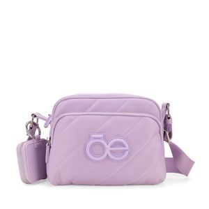 Bolsa Crossbody Chica Con Monedero Desprendible Color Lila