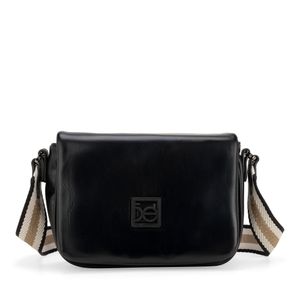 Bolsa Crossbody Chica Clásica Color Negro