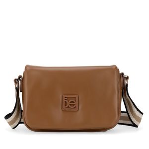 Bolsa Crossbody Chica Clásica Color Camel