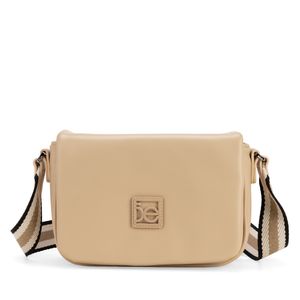 Bolsa Crossbody Chica Clásica Color Beige
