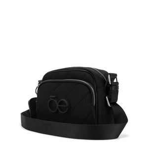 Bolsa Crossbody Chica Con Monedero Desprendible Color Negro