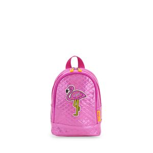 Mochila Chica Para Niña Flamingo Color Rosa
