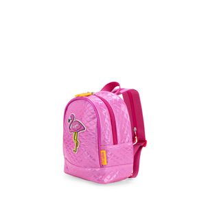 Mochila Chica Para Niña Flamingo Color Rosa