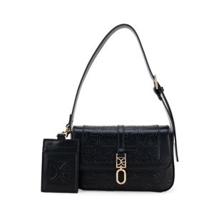 Bolsa Lady Bag Miniatura Con Tarjetero Color Negro
