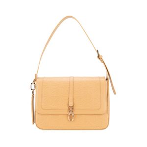 Bolsa Lady Bag Chico Con Tarjetero Color Camel