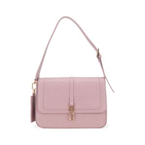 Bolsa Lady Bag Chico Con Tarjetero Color Rosa
