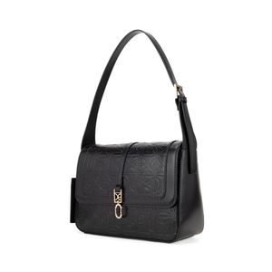 Bolsa Lady Bag Chico Con Tarjetero Color Negro