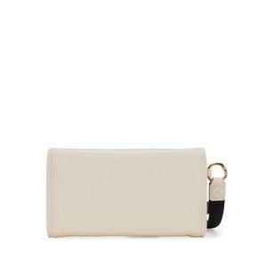 Cartera Flap Chica Con Maneral Color Beige