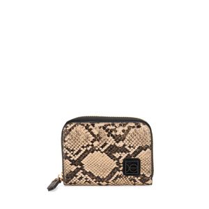 Cartera Chica Rubber De Monograma Color Beige