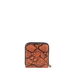 Cartera Mediana Cierre Sencillo Color Naranja