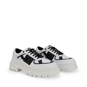 Tenis Con Plataforma Color Negro