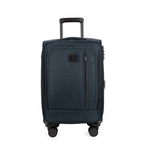 Maleta Chica 20 Plg De Cabina Textil Color Azul Marino