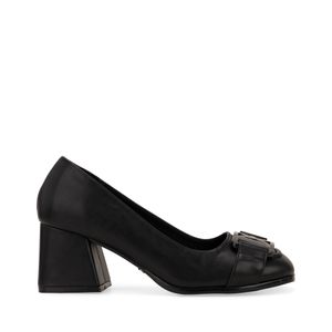 Zapatilla  Con Monograma Color Negro