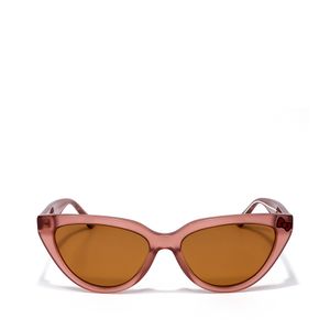 Lente Solar Oe x Hello Kitty Forma Cat Eye con Armazón de Acetato color Rosa