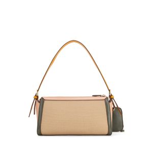 Lady Bag Con Monedero Color Beige