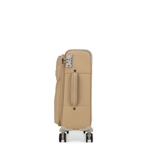 Maleta Chica 20 plg de Cabina Textil color Fango