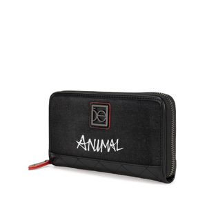 Cartera Mediana Oe x The Muppets color Negro
