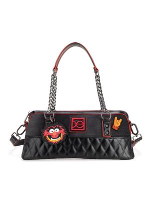 Bolsa Bowling Oe x The Muppets con Charm color Negro