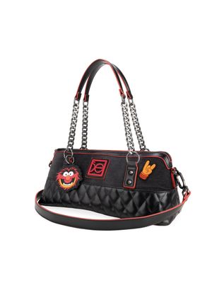 Bolsa Bowling Oe x The Muppets con Charm color Negro