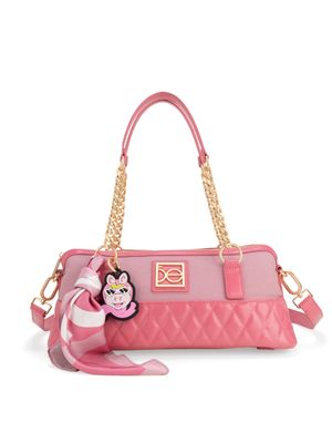 Bolsa Bowling Oe x The Muppets con Charm color Rosa