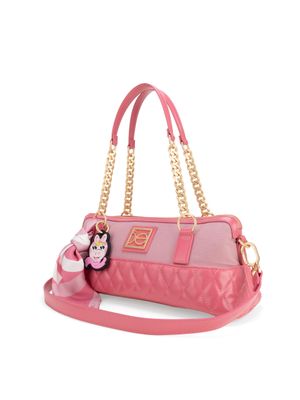 Bolsa Bowling Oe x The Muppets con Charm color Rosa