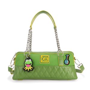 Bolsa Bowling Oe x The Muppets con Charm color Verde