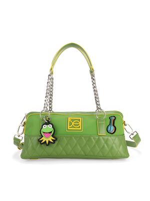 Bolsa Bowling Oe x The Muppets con Charm color Verde