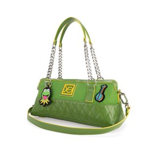 Bolsa Bowling Oe x The Muppets con Charm color Verde