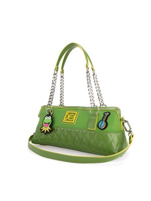 Bolsa Bowling Oe x The Muppets con Charm color Verde