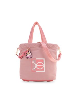 Pañalera Tote Grande Oe x The Muppets con Charm color Rosa