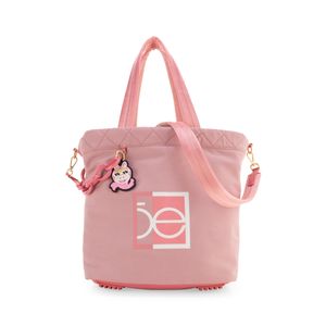 Pañalera Tote Grande Oe x The Muppets con Charm color Rosa