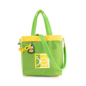 Pañalera Tote Grande Oe x The Muppets con Charm color Verde