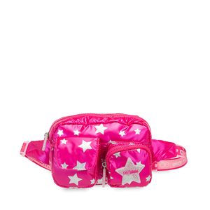 Cangurera Para Niñas Estampado Estrellas Color Rosa
