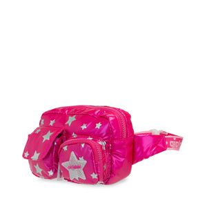 Cangurera Para Niñas Estampado Estrellas Color Rosa